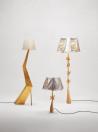 Bracelli, Muletas, and Cajones lamp-sculptures